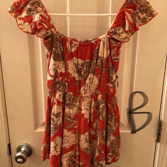 Society Amuse- Off The Shoulder Romper XS - Picture 4 of 6